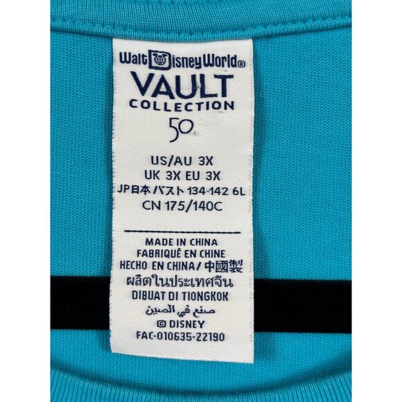 Walt Disney World 20 Magical Years Vault 50 Collection Long Sleeve T-shirt 3XL - Picture 4 of 9